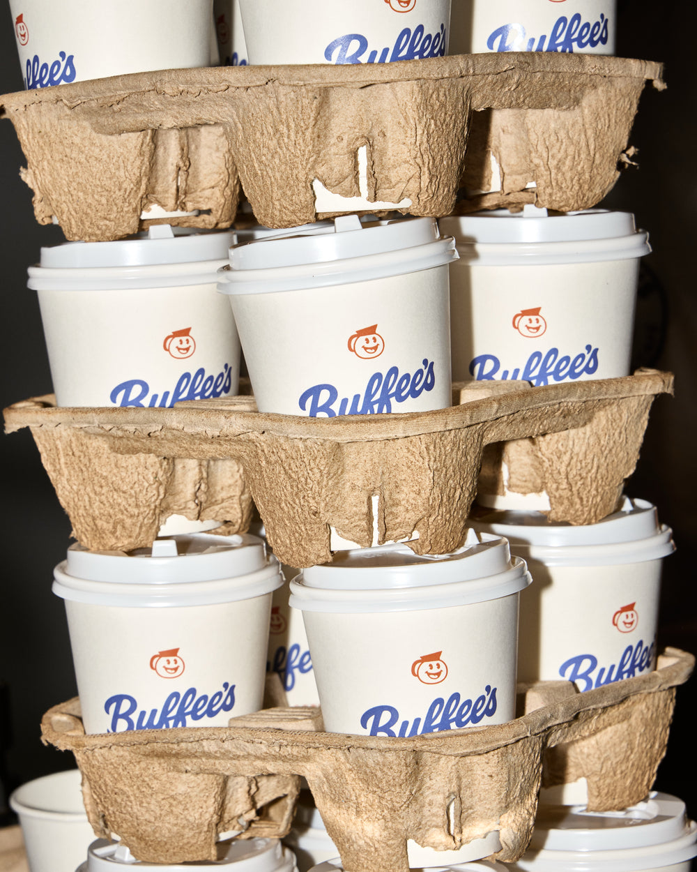 Buffee's coffee cups
