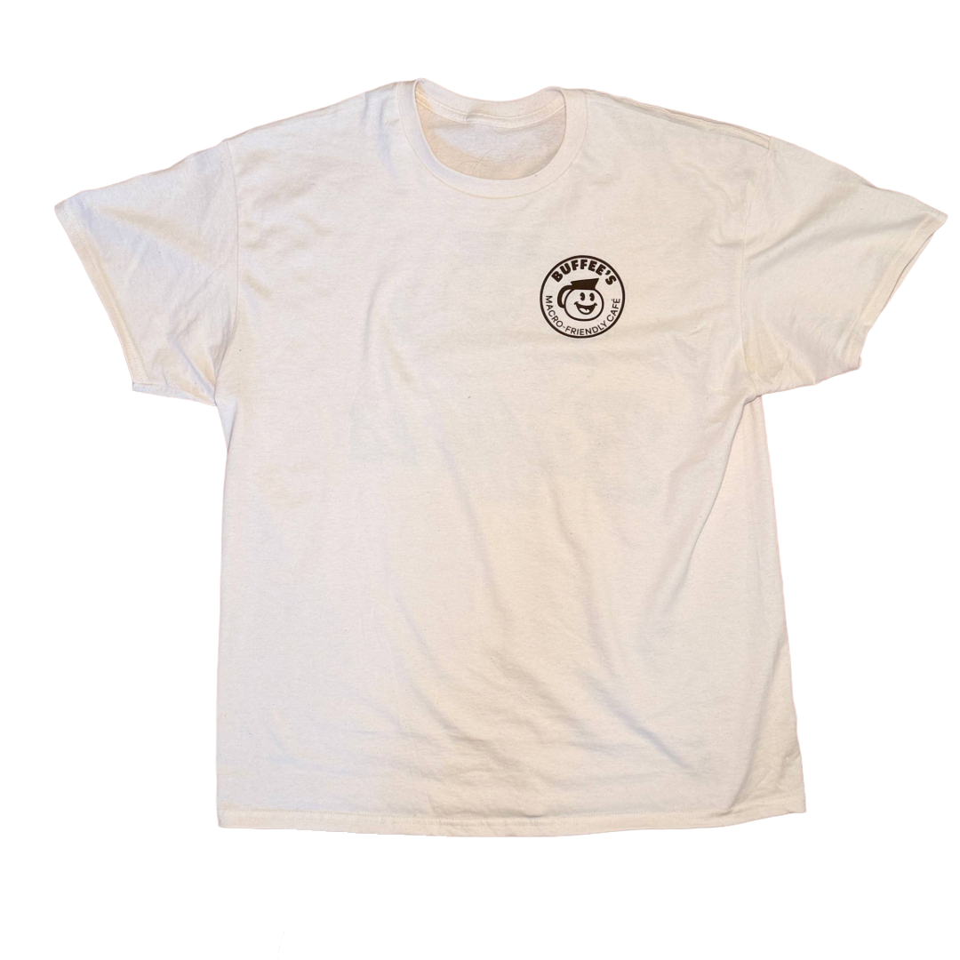 Buffee's Retro Mascot Tee - Cream
