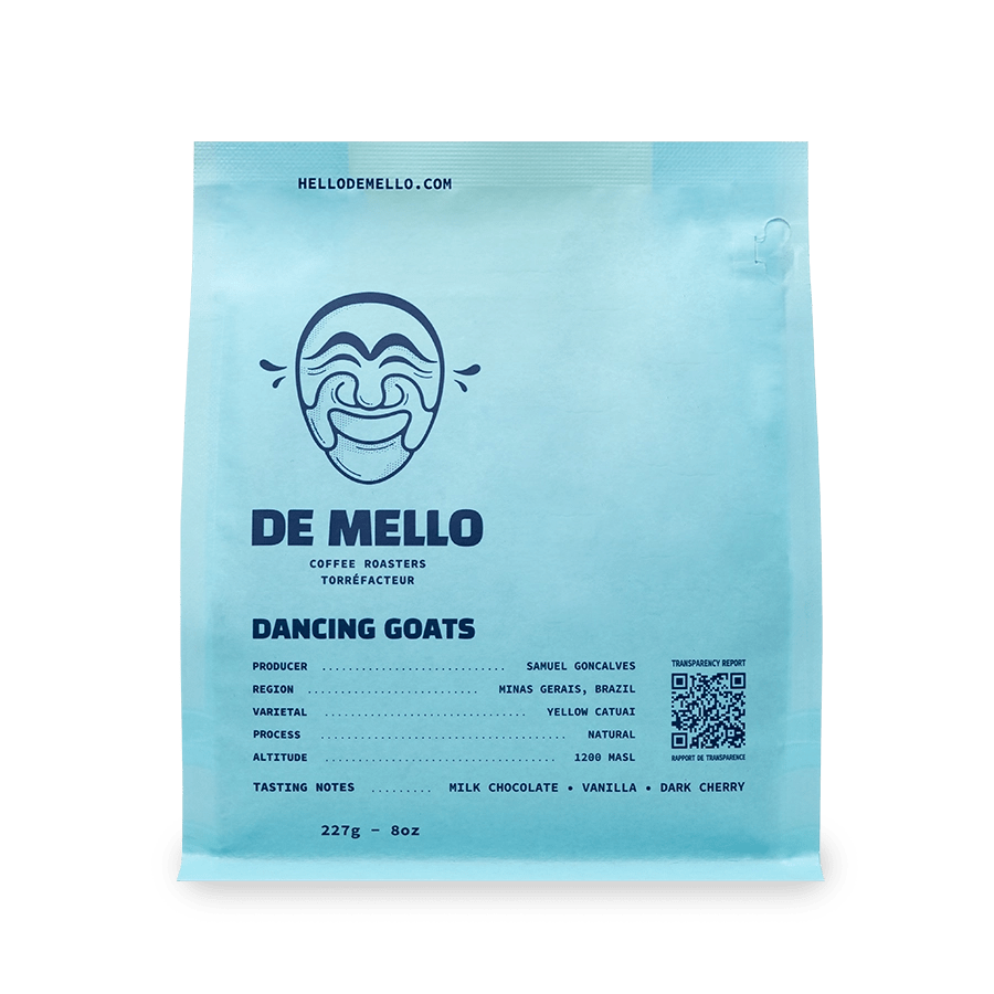 De Mello Dancing Goats Whole Beans
