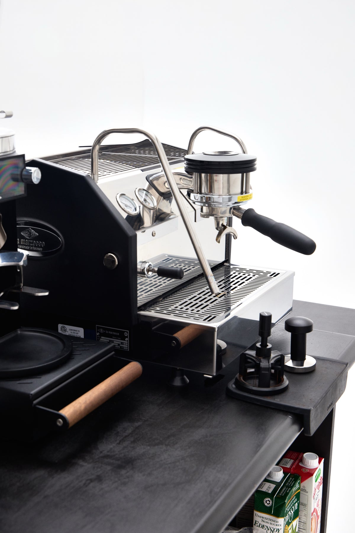 La Marzocco GS3 group head and steam wand