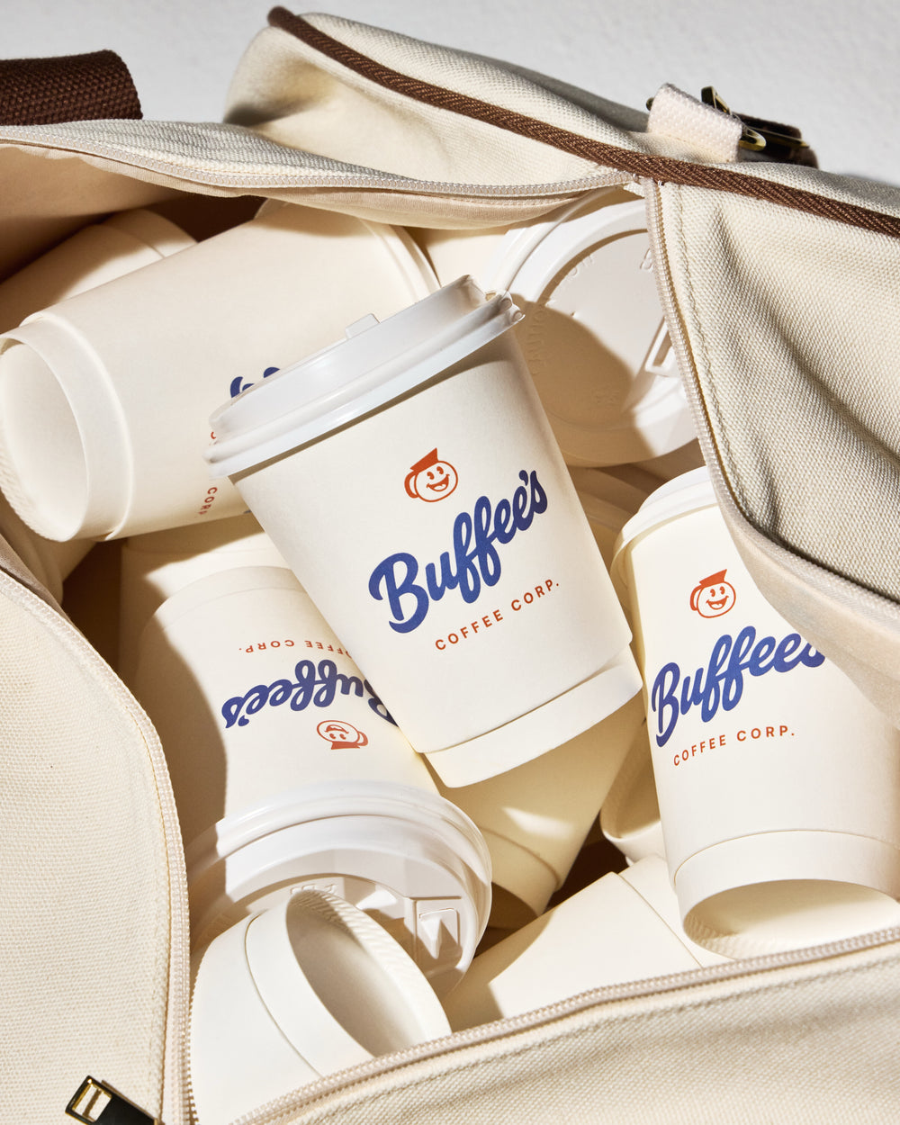 Buffee's coffee cups