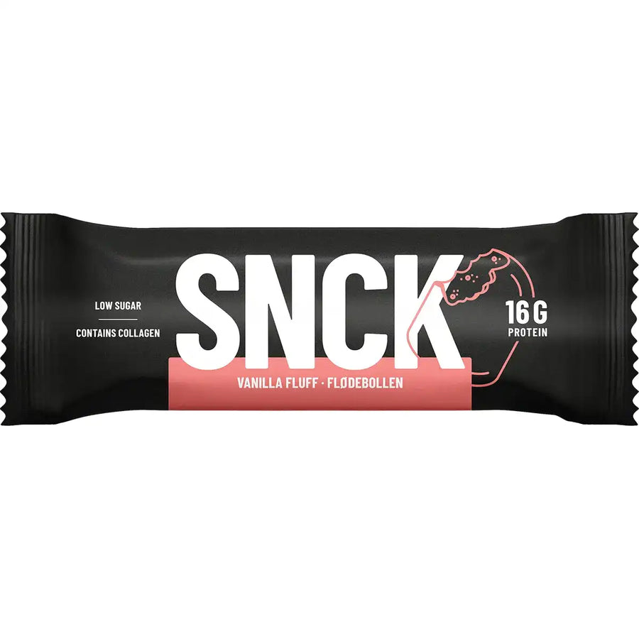 SNCK Protein Bar, Vanilla Fluff