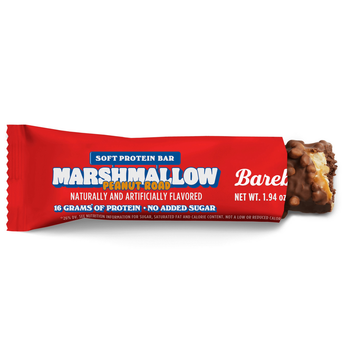 Barebells Soft Bar, Marshmallow Peanut Road